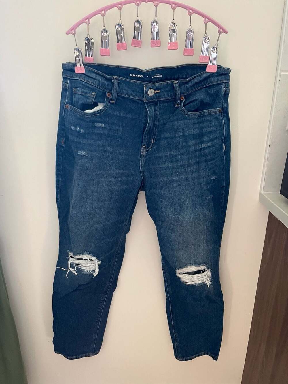 Old Navy Sz 6 High Rise Boyfriend Jeans